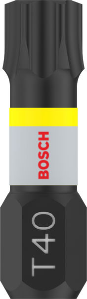 BOSCH PRO Torx Impact Bit, T40, 25 mm, 2-tlg.