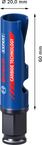 BOSCH EXPERT Construction Material Lochsäge, 20x60 mm