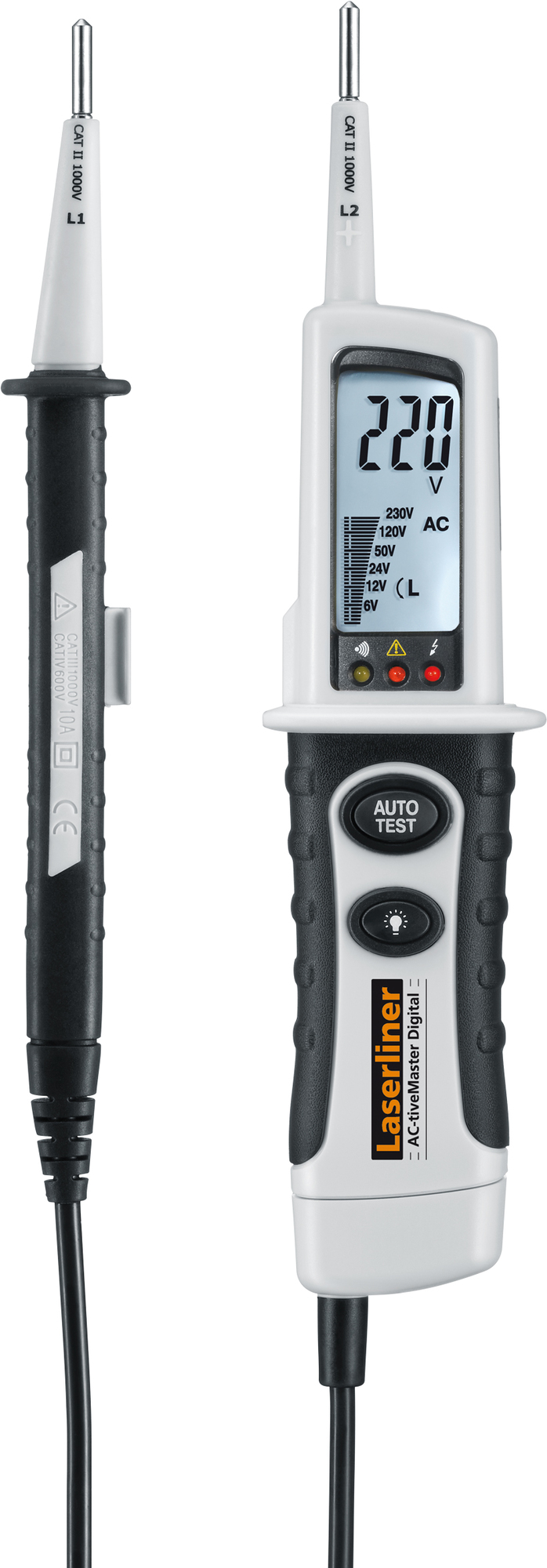 LASERLINER Spannungsprüfer ActiveMaster Digital