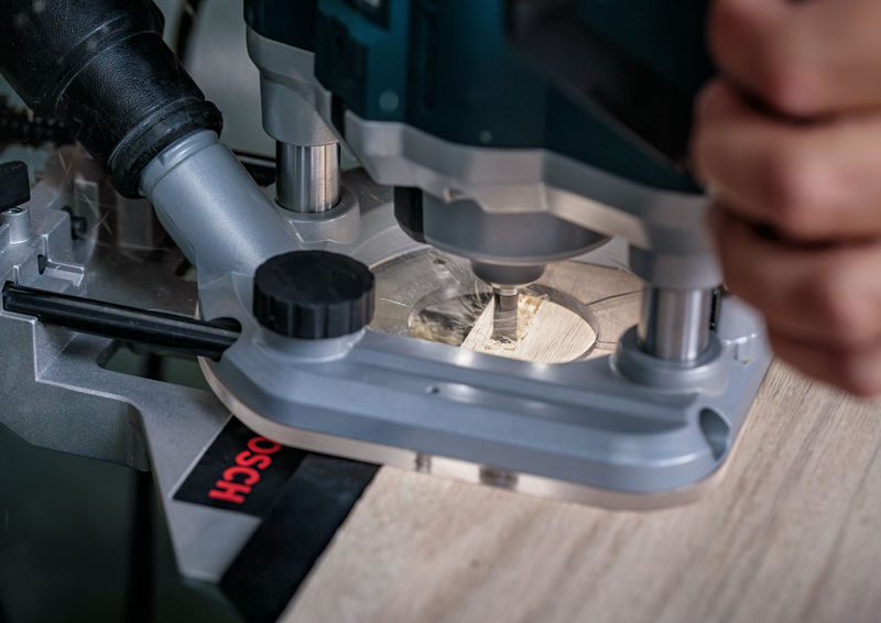 BOSCH PRO Nutfräser, zweischneidig, Ø 8 x L 25, Schaft 8 mm