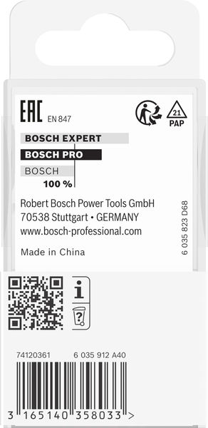 BOSCH PRO Abrundfräser, R 10, Schaft 8 mm BOSCH PRO Abrundfräser, R 10, Schaft 8 mm