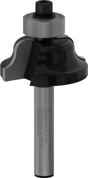 BOSCH PRO Profilfräser klassisch, R 4, Schaft 6 mm BOSCH PRO Profilfräser klassisch, R 4, Schaft 6 mm