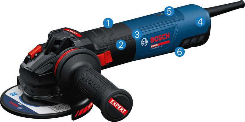 BOSCH EXPERT Winkelschleifer EXWS20-125TSB