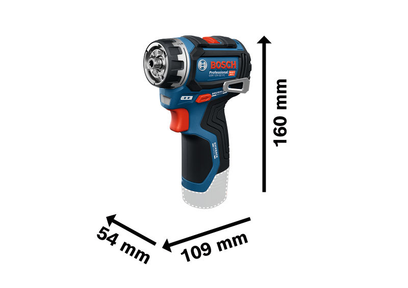 BOSCH Akku-Bohrschrauber GSR 12V-32 FC 2x GBA 12V 2.0Ah, diverse Aufsätze, L-BOXX BOSCH Akku-Bohrschrauber GSR 12V-32 FC 2x GBA 12V 2.0Ah, diverse Aufsätze, L-BOXX
