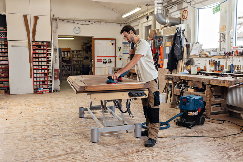 BOSCH Akku-Exzenterschleifer GEX 18V-150-3, L-BOXX 162 BOSCH Akku-Exzenterschleifer GEX 18V-150-3, L-BOXX 162