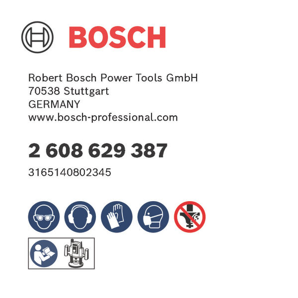 BOSCH Scheibennutfräser Expert for Wood, 8 mm, D1 50,8 mm, L 4 mm, G 8 mm