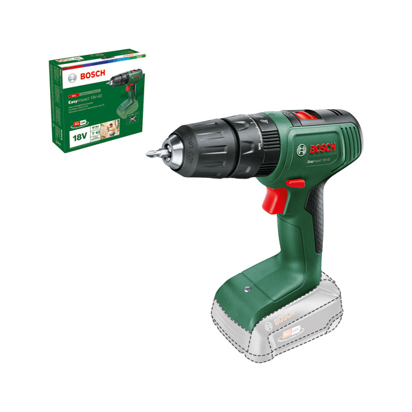 BOSCH Akku-Bohrschrauber EasyImpact 18V-40