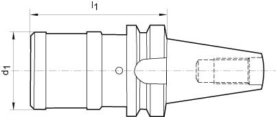 FORTIS Gewindeschnellwechsel- Futter SB6339 M14-33 BT50FORTIS