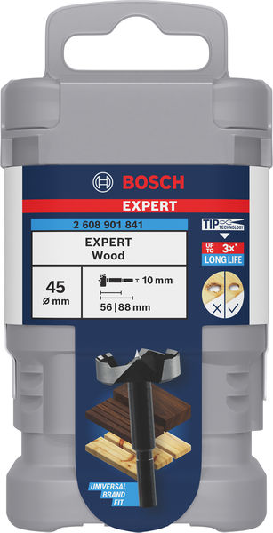 BOSCH EXPERT Wood Forstnerbohrer, 45 mm BOSCH EXPERT Wood Forstnerbohrer, 45 mm
