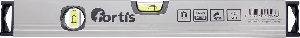 FORTIS Magnet-Wasserwaage LM 40cm FORTIS FORTIS Magnet-Wasserwaage LM 40cm FORTIS