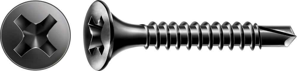 SPAX GIX-D TROMPETENKOPF 3,5 x 45 H2 BOHRSPITZE PHOSPH MAGAZINIERT
