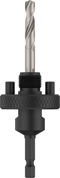 BOSCH Aufsteckhalter und Zentrierbohrer für Lochsäge, 32-210 x 44 mm