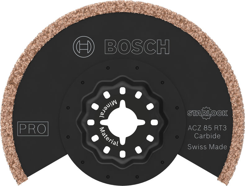 BOSCH PRO ACZ 85 RT3 Blatt für Multifunktionswerkzeuge, 85 x 2.5 mm BOSCH PRO ACZ 85 RT3 Blatt für Multifunktionswerkzeuge, 85 x 2.5 mm