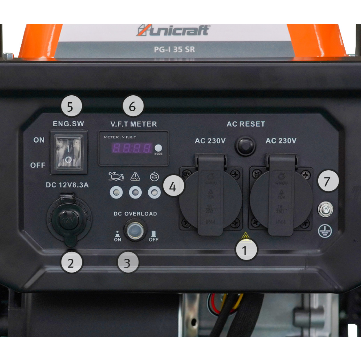 STÜRMER Inverter-Stromerzeuger Unicraft PG-I 35 SR STÜRMER Inverter-Stromerzeuger Unicraft PG-I 35 SR