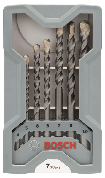 BOSCH 7-tlg. CYL-3 Betonbohrer-Set, 4/5/6/6/7/8/10 mm BOSCH 7-tlg. CYL-3 Betonbohrer-Set, 4/5/6/6/7/8/10 mm