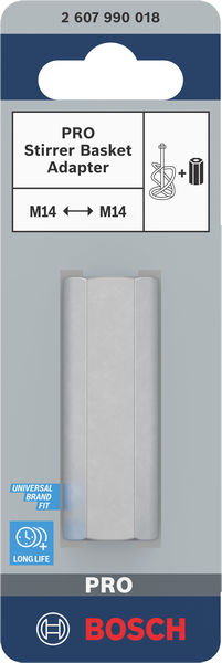 BOSCH PRO Rührkorb Adapter, M14- auf M14-Innengewinde
