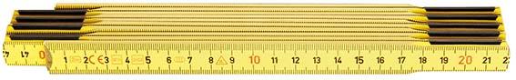 HULTAFORS Gliedermaßstab Buche 2mx17mm gelb Hultafors HULTAFORS Gliedermaßstab Buche 2mx17mm gelb Hultafors
