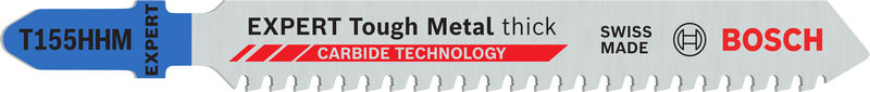 BOSCH EXPERT Tough Metal thick T155HHM Stichsägeblatt, 3 Stk. BOSCH EXPERT Tough Metal thick T155HHM Stichsägeblatt, 3 Stk.