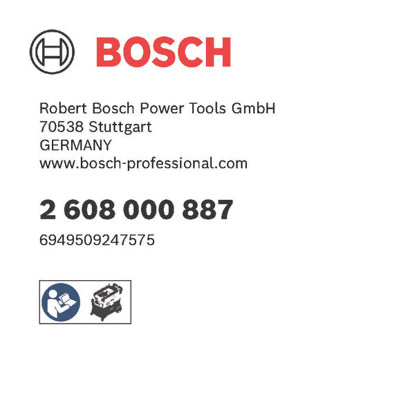 BOSCH COMBI Saugbürste