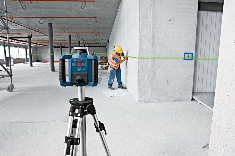 BOSCH Rotationslaser GRL 300 HVG, 1 x 9 V-Blockbatterie (6LR61) im Handwerkerkoffer BOSCH Rotationslaser GRL 300 HVG, 1 x 9 V-Blockbatterie (6LR61) im Handwerkerkoffer