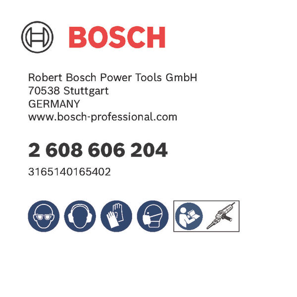 BOSCH PRO X440 Schleifband, 13 x 457 mm, G60, 3-tlg.