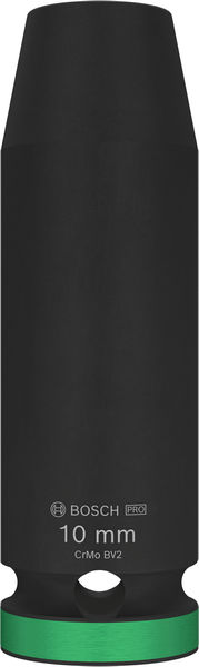 BOSCH PRO Impact Steckschlüsselsatz, 1/2", 10 mm, tief BOSCH PRO Impact Steckschlüsselsatz, 1/2", 10 mm, tief