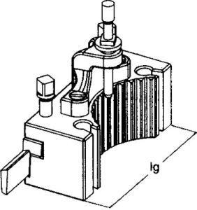 N.A. Abstechstahlhalter Gr.B SRW N.A. Abstechstahlhalter Gr.B SRW