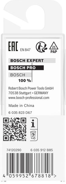 BOSCH PRO T-Nutfräser, Ø 10,5 x Ø 6,6, Schaft 8 mm BOSCH PRO T-Nutfräser, Ø 10,5 x Ø 6,6, Schaft 8 mm