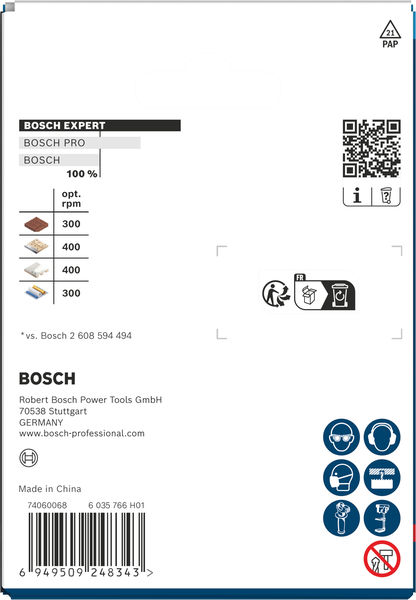 BOSCH EXPERT Construction Material Power Change Plus Lochsäge, 80 x 60 mm