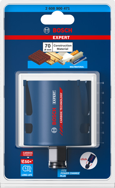 BOSCH EXPERT Construction Material Lochsäge, 70x60 mm