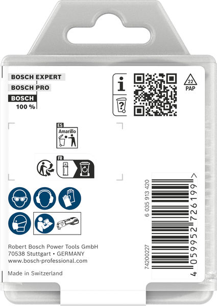 BOSCH ACZ 85 MT4 Mineralische Werkstoffe Segmentsägeblatt, Starlock, 85 mm, 10-tlg.