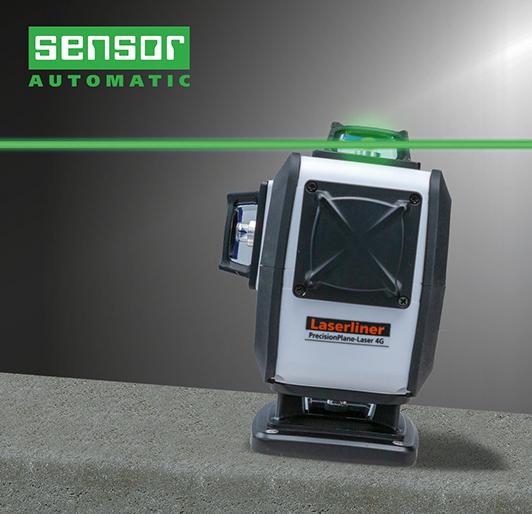 LASERLINER Automatischer Kreuzlinien-Laser PrecisionPlane-Laser 4G Pro