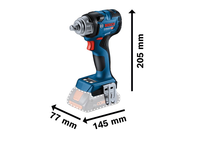BOSCH Akku-Drehschlagschrauber GDS 18V-330 + GCY 42 Professional in L-BOXX BOSCH Akku-Drehschlagschrauber GDS 18V-330 + GCY 42 Professional in L-BOXX