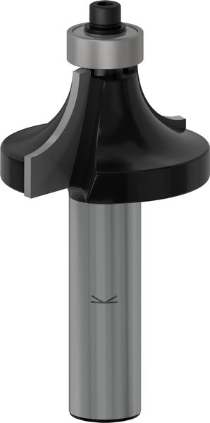 BOSCH PRO Abrundfräser, R 12, Schaft 12 mm