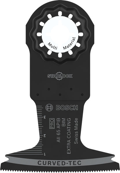 BOSCH PRO AII 65 APIB Blatt für Multifunktionswerkzeuge, 65 x 40 mm, 5-tlg.