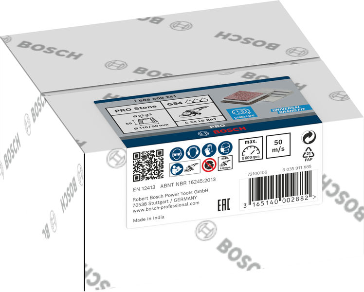 BOSCH PRO Stone Konischer Schleiftopf, 90 x 110 x 55 mm, K54
