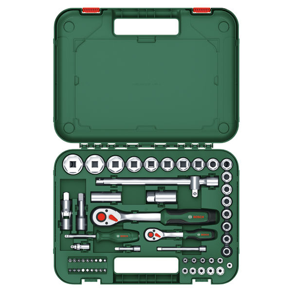 BOSCH Handwerkzeuge 1/4"- + 1/2"-Ratschen-Set
