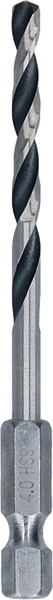 BOSCH HSS PointTeQ Sechskantbohrer 4,0 mm, 10er-Pack