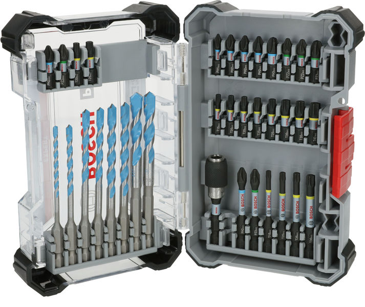 BOSCH PRO Impact Gemischtes Set, Display, 6 x 35-tlg BOSCH PRO Impact Gemischtes Set, Display, 6 x 35-tlg