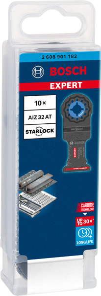 BOSCH Expert MetalMax AIZ 32 AIT Blatt für Multifunktionswerkzeuge, 40x32 mm, 10 Stk. BOSCH Expert MetalMax AIZ 32 AIT Blatt für Multifunktionswerkzeuge, 40x32 mm, 10 Stk.