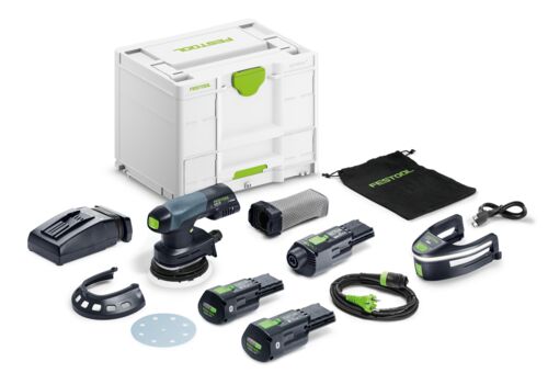 FESTOOL Akku-Exzenterschleifer ETSC 125 3,0 I-Set FESTOOL Akku-Exzenterschleifer ETSC 125 3,0 I-Set