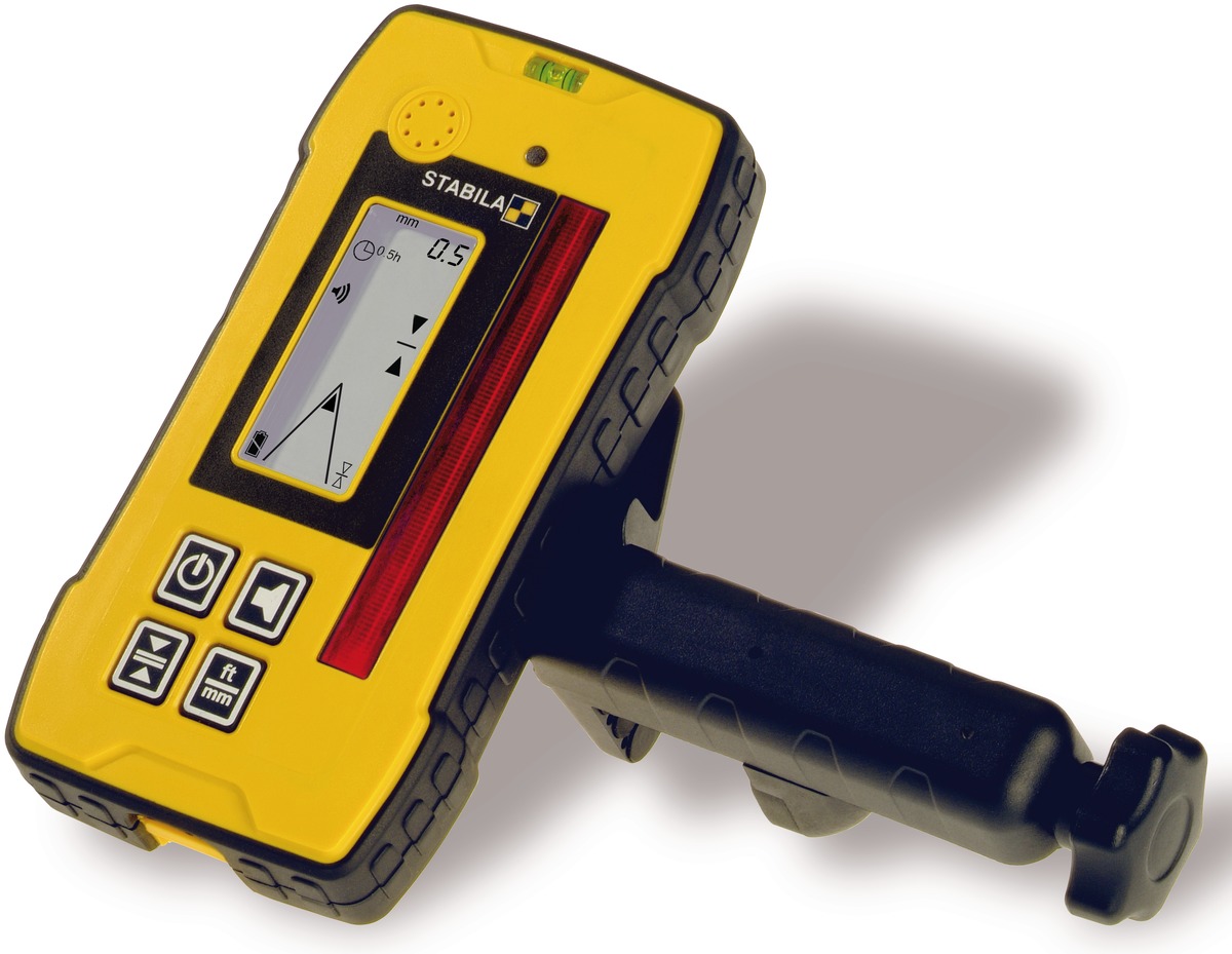 STABILA Empfänger REC 300 Digital, Receiver für Rotationslaser mit roten Laserstrahlen, Referenzabweichung in mm STABILA Empfänger REC 300 Digital, Receiver für Rotationslaser mit roten Laserstrahlen, Referenzabweichung in mm