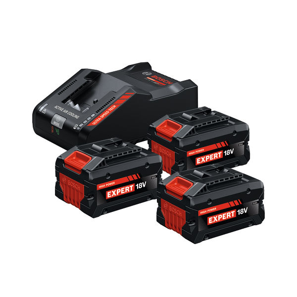 BOSCH Starter-Set 3x EXBA18V-80 + EXAL18V-160 BOSCH Starter-Set 3x EXBA18V-80 + EXAL18V-160