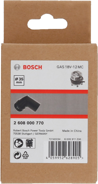 BOSCH Bürste, 66 x 43 x 98 mm
