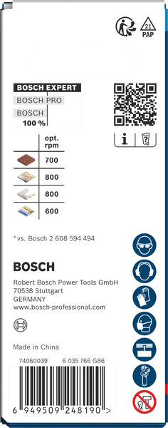 BOSCH EXPERT Construction Material Power Change Plus Lochsäge, 41 x 60 mm BOSCH EXPERT Construction Material Power Change Plus Lochsäge, 41 x 60 mm
