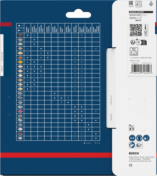 BOSCH EXPERT High Pressure Laminate Kreissägeblatt, 165x2,6/1,6x20 mm, Z48