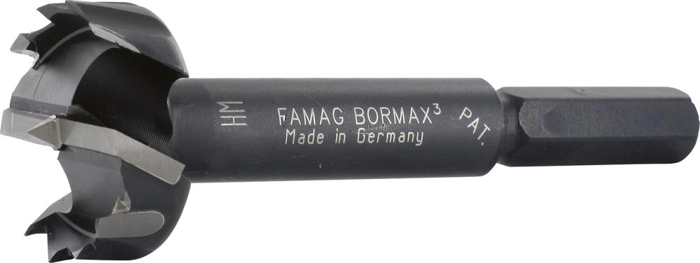 BORMAX Forstnerbohrer Bormax HM 15 mm GL 90mm Famag