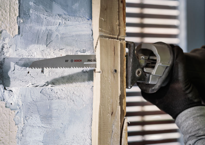 BOSCH PRO Multi Material Demolition S1110VF Säbelsägeblatt, 1,6 x 22 x 225 mm, 2-tlg. BOSCH PRO Multi Material Demolition S1110VF Säbelsägeblatt, 1,6 x 22 x 225 mm, 2-tlg.