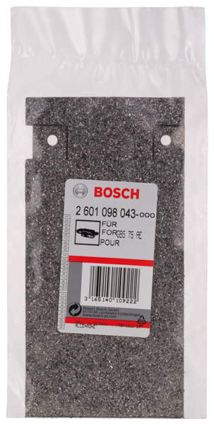 BOSCH Feinschleifplatte für Bandschleifer, für GBS 75 AE/AE Set