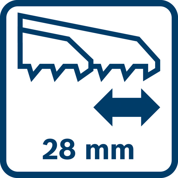 BOSCH Akku-Säbelsäge GSA 18V-LI, L-BOXX 238 mit 2 x Li-Ion-Akku 5,0 Ah, Säbelsägeblatt